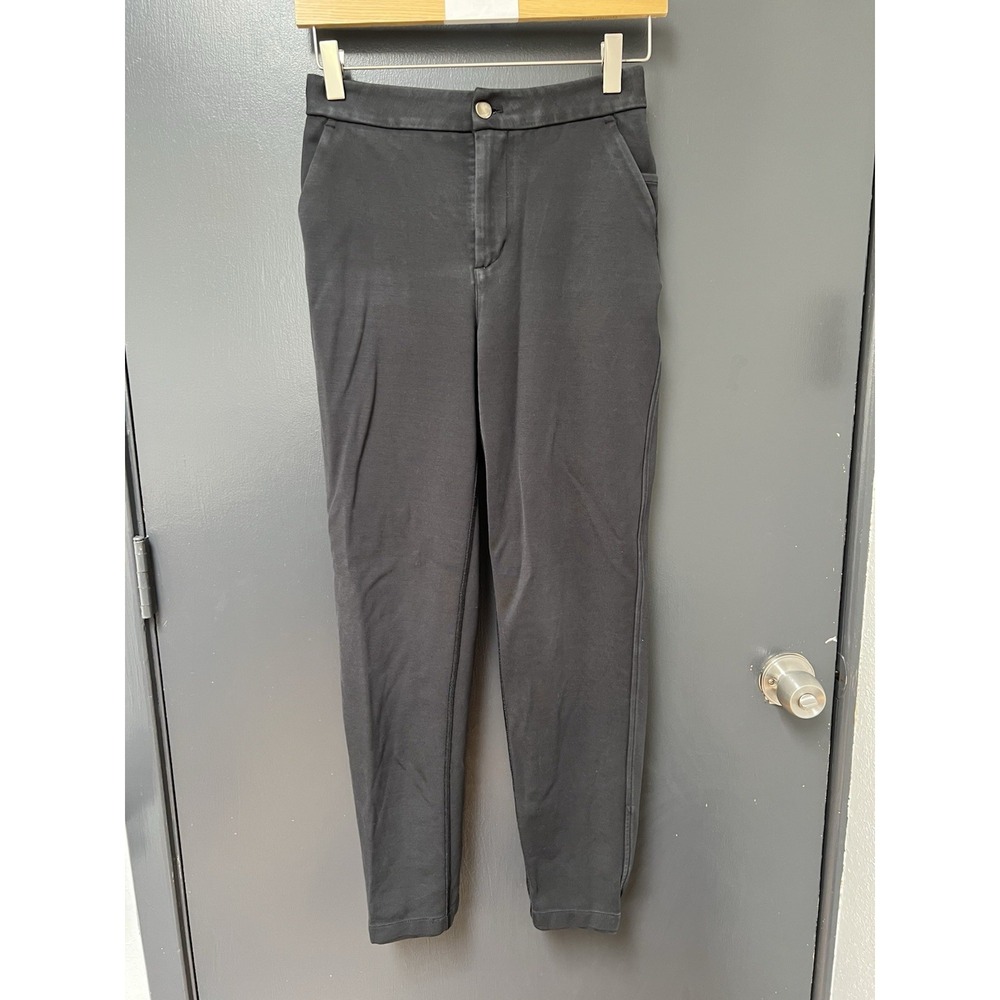 Lululemon City Trek Trouser II Womens Size 4 Black Pants LW5AUAS